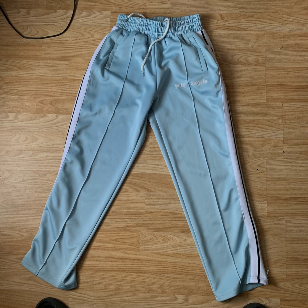 Navy Blue Palm Angels track pants